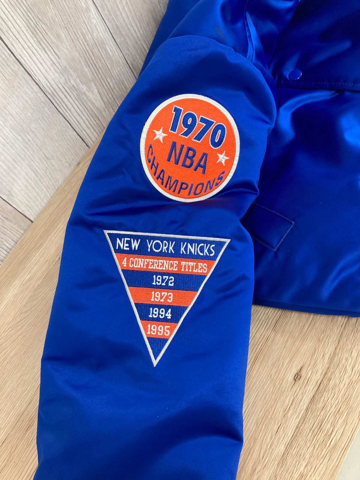 mitchell&ness ミッチェルアンドネス New York Knicks ニックス サテン 