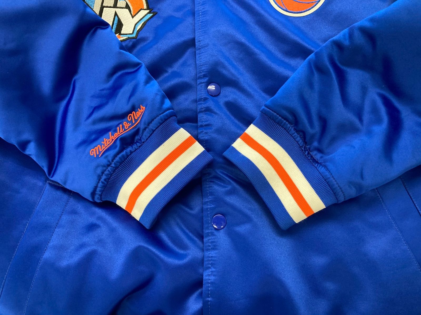 mitchell&ness ミッチェルアンドネス New York Knicks ニックス サテン 