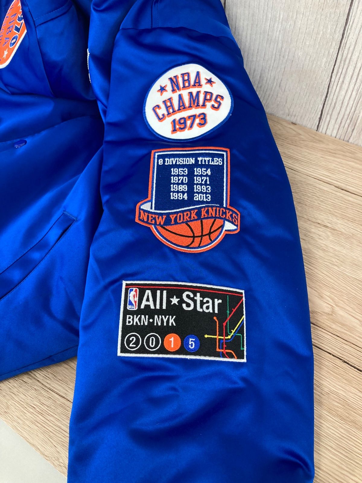 mitchell&ness ミッチェルアンドネス New York Knicks ニックス サテン