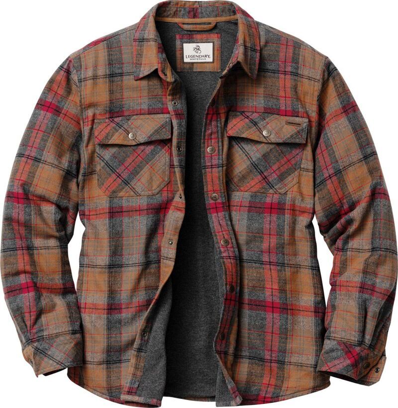 レジェンダリーホワイトテイルズ レディース アウター ジャケット・ブルゾン シャツ Mens Legendary Whitetails Archer Thermalined Flannel Shirt