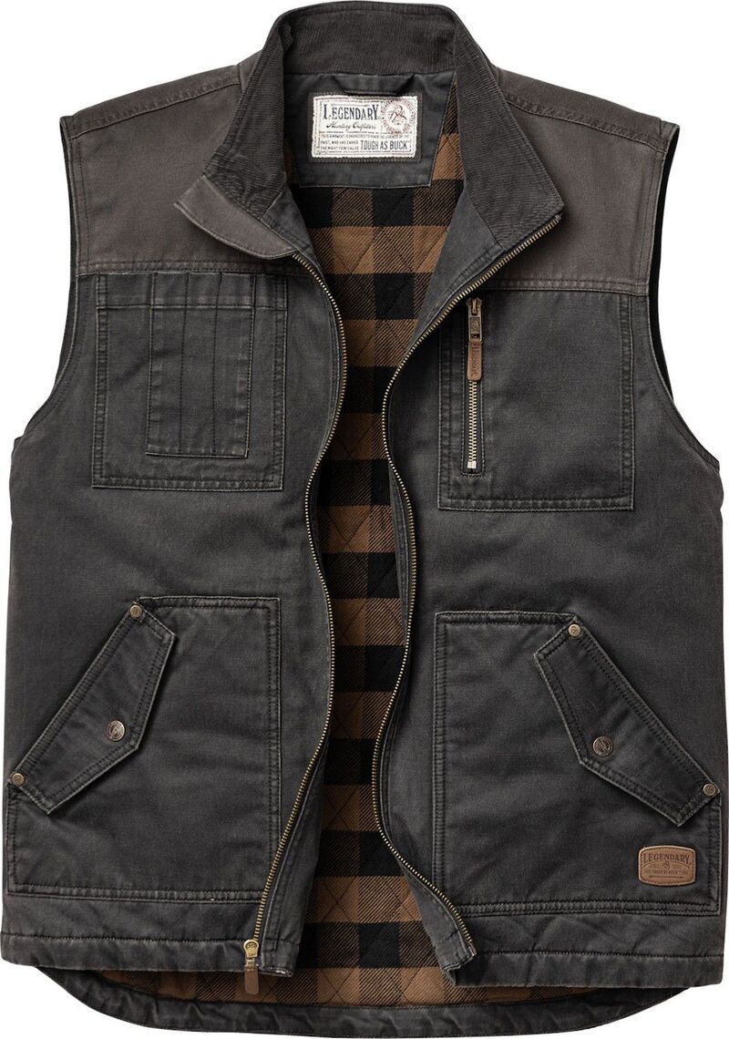 レジェンダリーホワイトテイルズ レディース アウター ジャケット・ブルゾン リラックスフィット ベスト Mens Legendary Whitetails Tough As Buck Relaxed