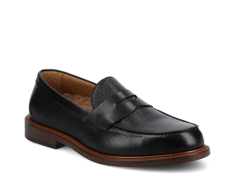 タフト メンズ シューズ スリッポン・ローファー TAFTJack Penny Loafer Black ブラック