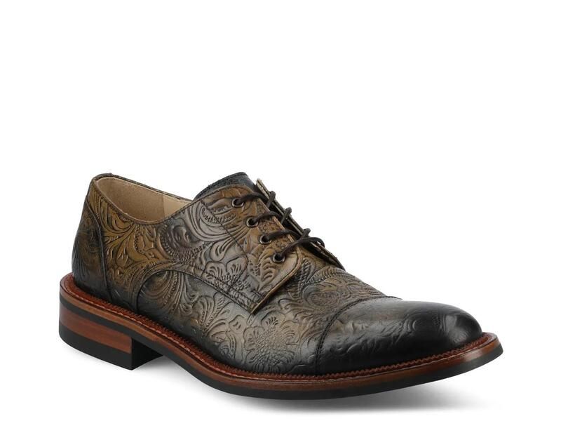 タフト メンズ シューズ オックスフォード TAFTRome Oxford BlackTan ブラック