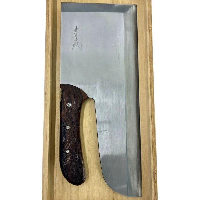 中村豊蔵商店 麺切包丁そば切り 蕎麦切り 包丁 約33cm 桐箱 料理 調理 会津 中村豊蔵 そば切り包丁 約33cm 【105072304002】 - メルカリ