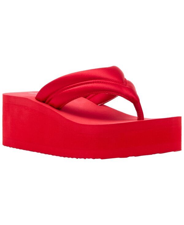 マッデンガール レディース シューズ サンダル プラットフォーム Madden Girl Womens Karson Platform Wedge Sandals Red レッド