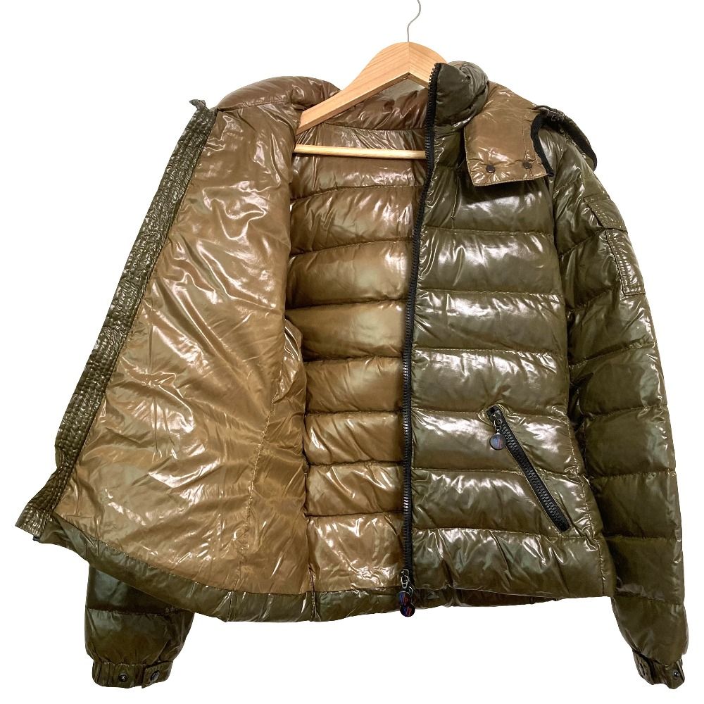 美品 MONCLER モンクレール BADY ダウンジャケット サイズ0 カーキ