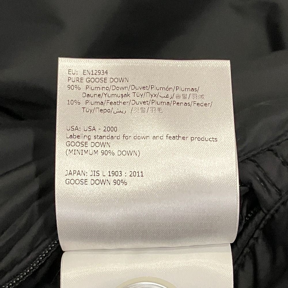 美品 MONCLER モンクレール MORANDIERES フーデッド キルティング
