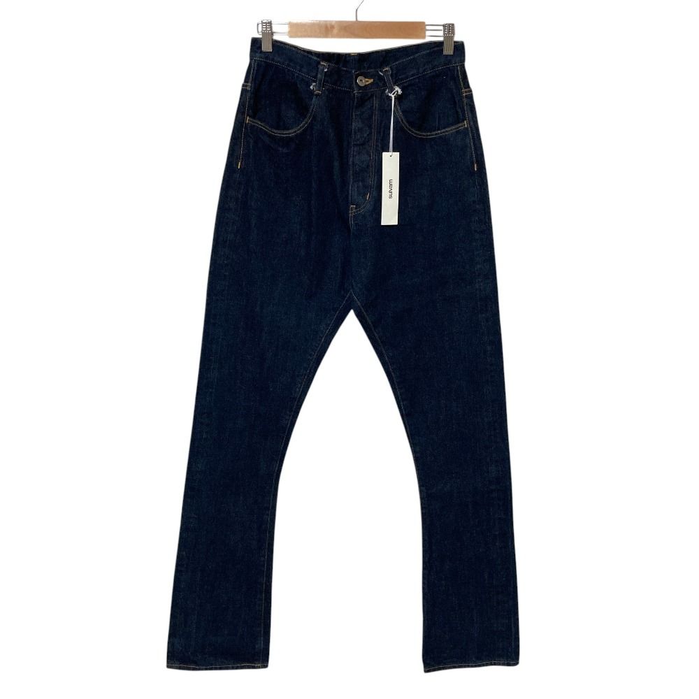 美品 sulvam サルバム Mens boots cut denim pants ブーツカットデニムパンツ SR-P31-090 サイズS インディゴ メンズ 古着 中古 USED