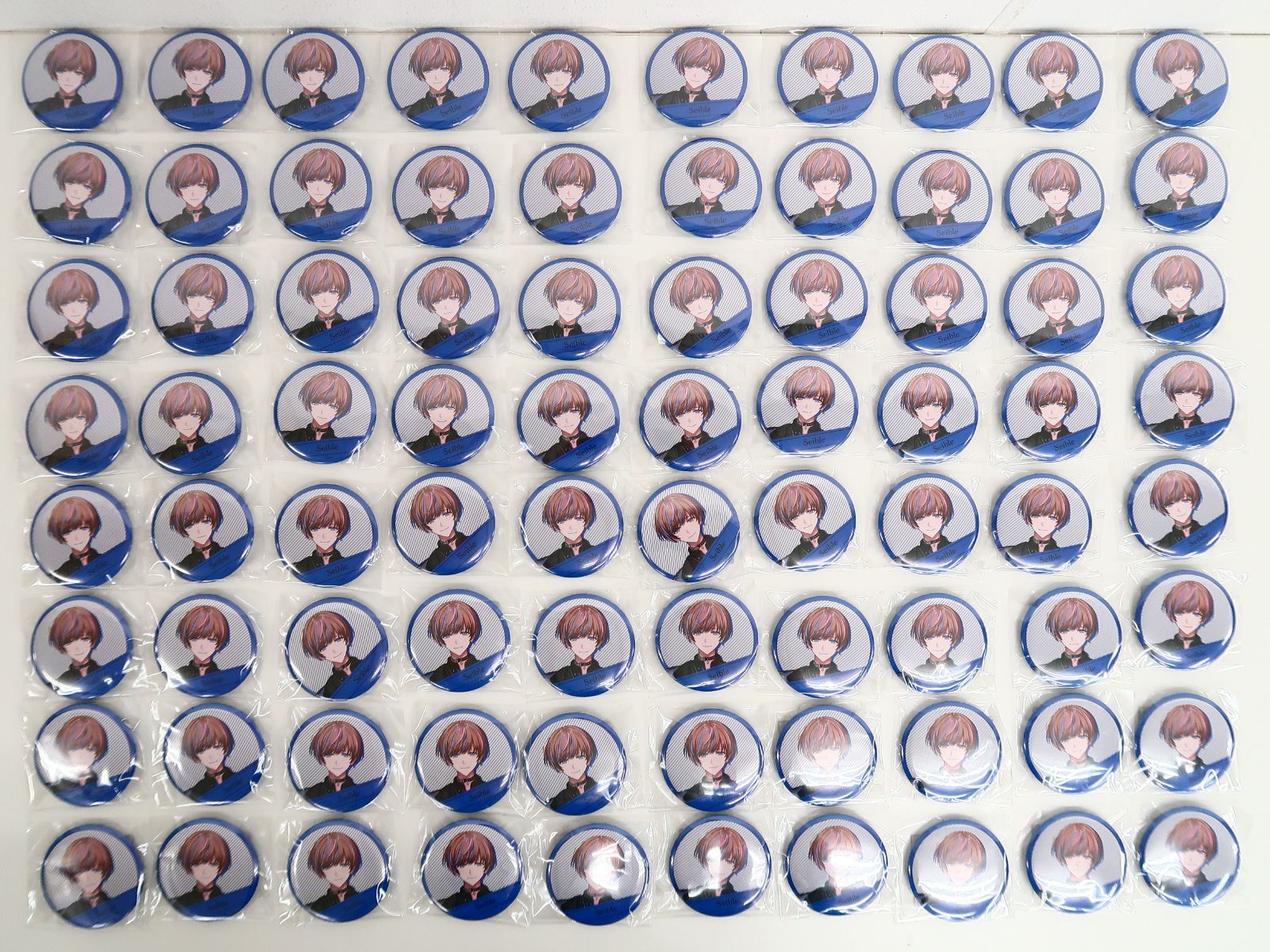 80個 にじさんじ NIJISANJI EN セイブル 缶バッジ Welcome Goods