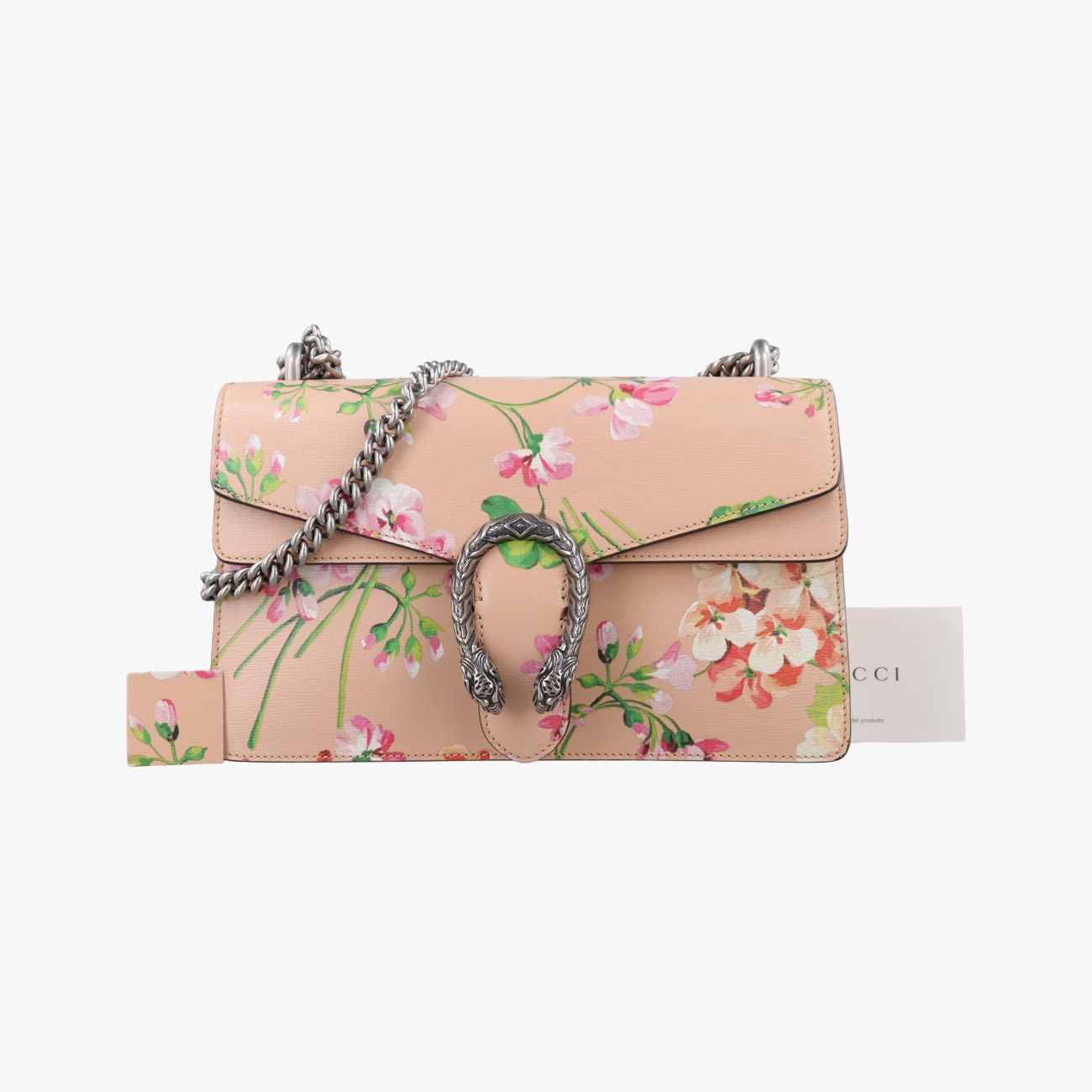 グッチGucciディオニュソス ピンク×マルチカラー レザー 400249 B019024538