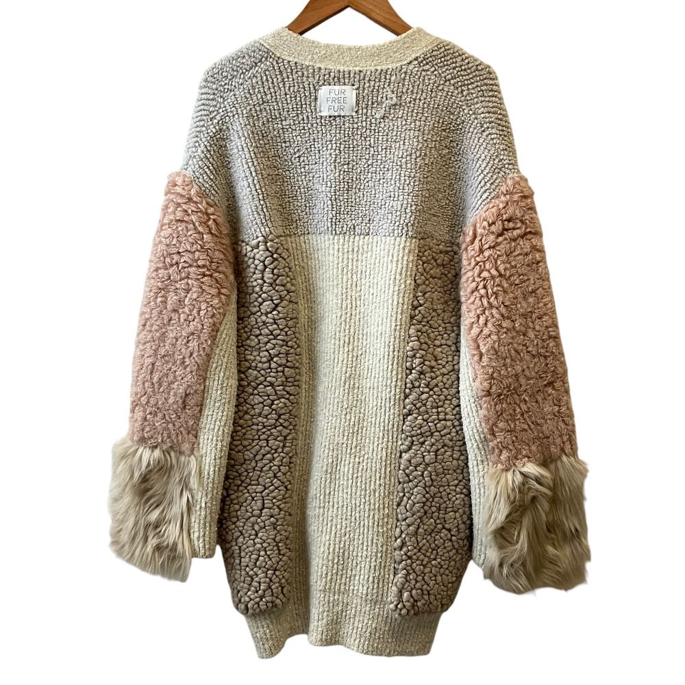 良品 STELLA McCARTNEY ステラマッカートニー ファーコンビ モヘヤ