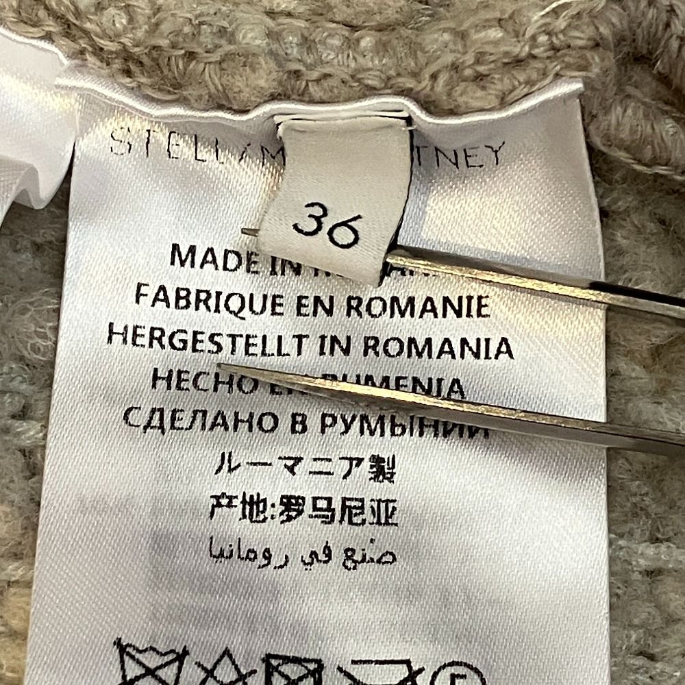 良品 STELLA McCARTNEY ステラマッカートニー ファーコンビ モヘヤ