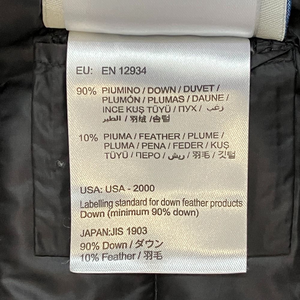 良品 MONCLER モンクレール FLAVIENNE ノーカラー ライトダウン