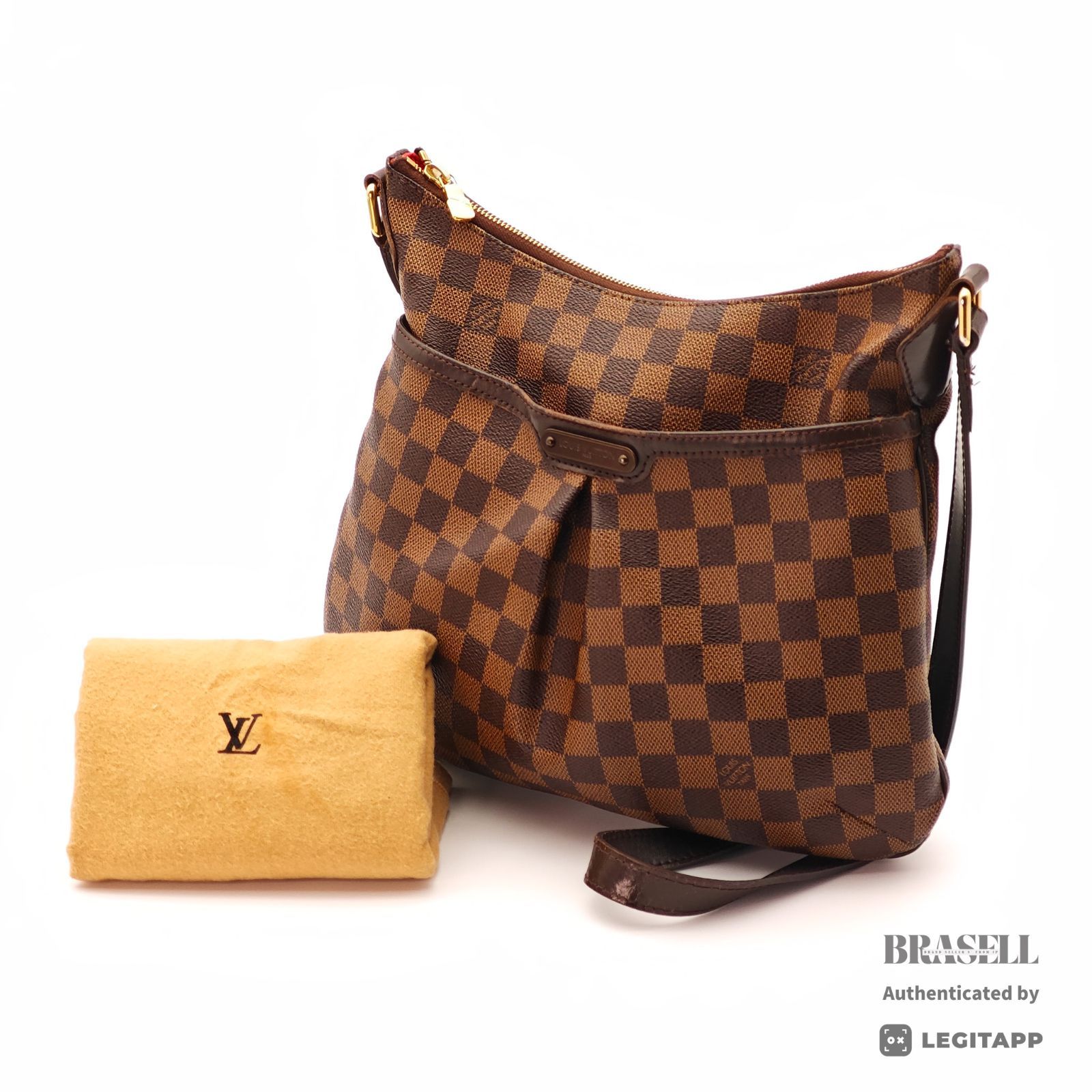 LOUIS VUITTON ブルームズベリPM N42251 バッグ ショルダーバッグ ブラウン レディース 保存袋