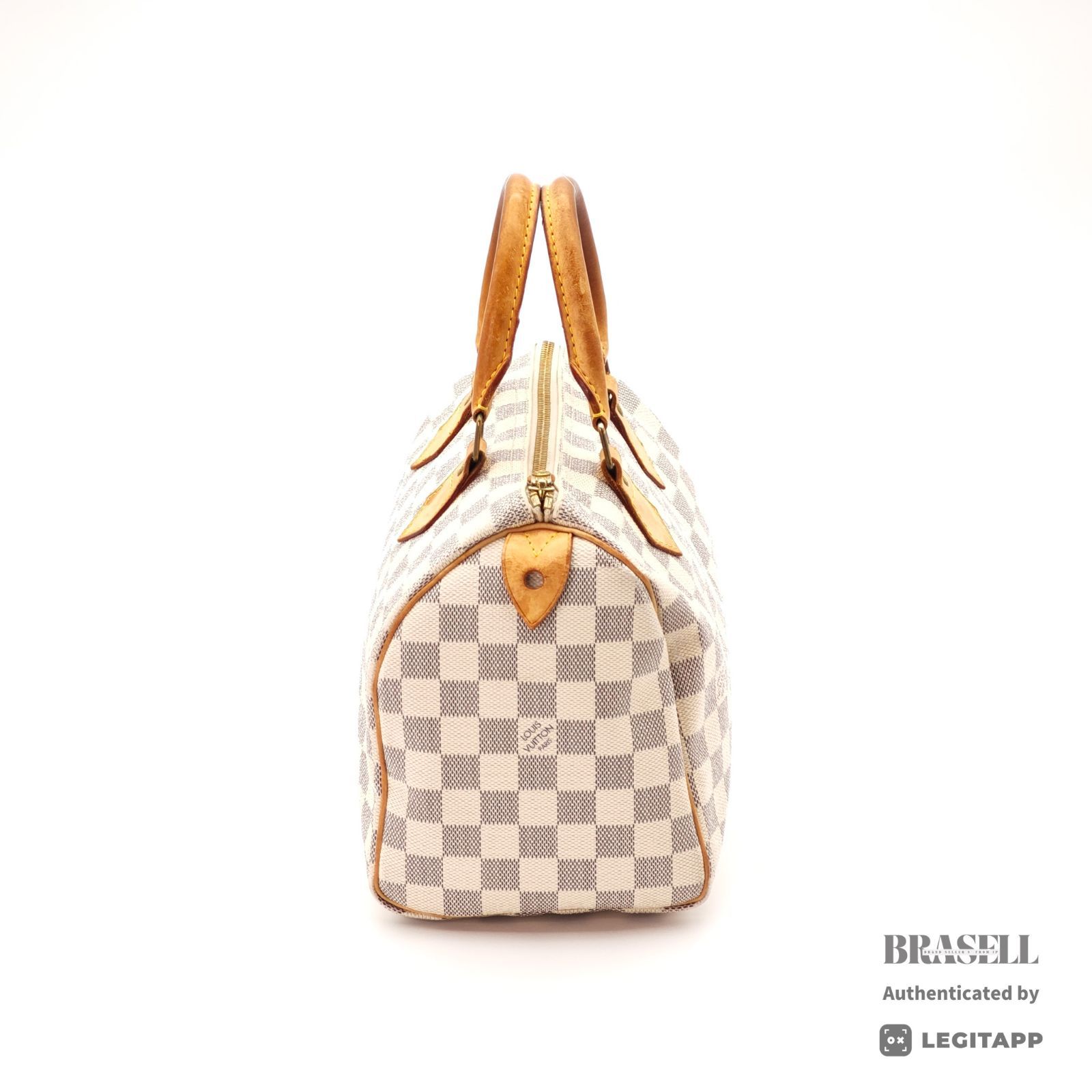 LOUIS VUITTON アズール スピーディ25 N41534 バッグ ハンドバッグ ミニボストンバッグ 横長 ホワイト レディース 保存袋 LOUIS VUITTON アズール スピーディ25 N41534 バッグ ハンドバッグ ミニボストンバッグ 横長 ホワイト レディース 保存袋
