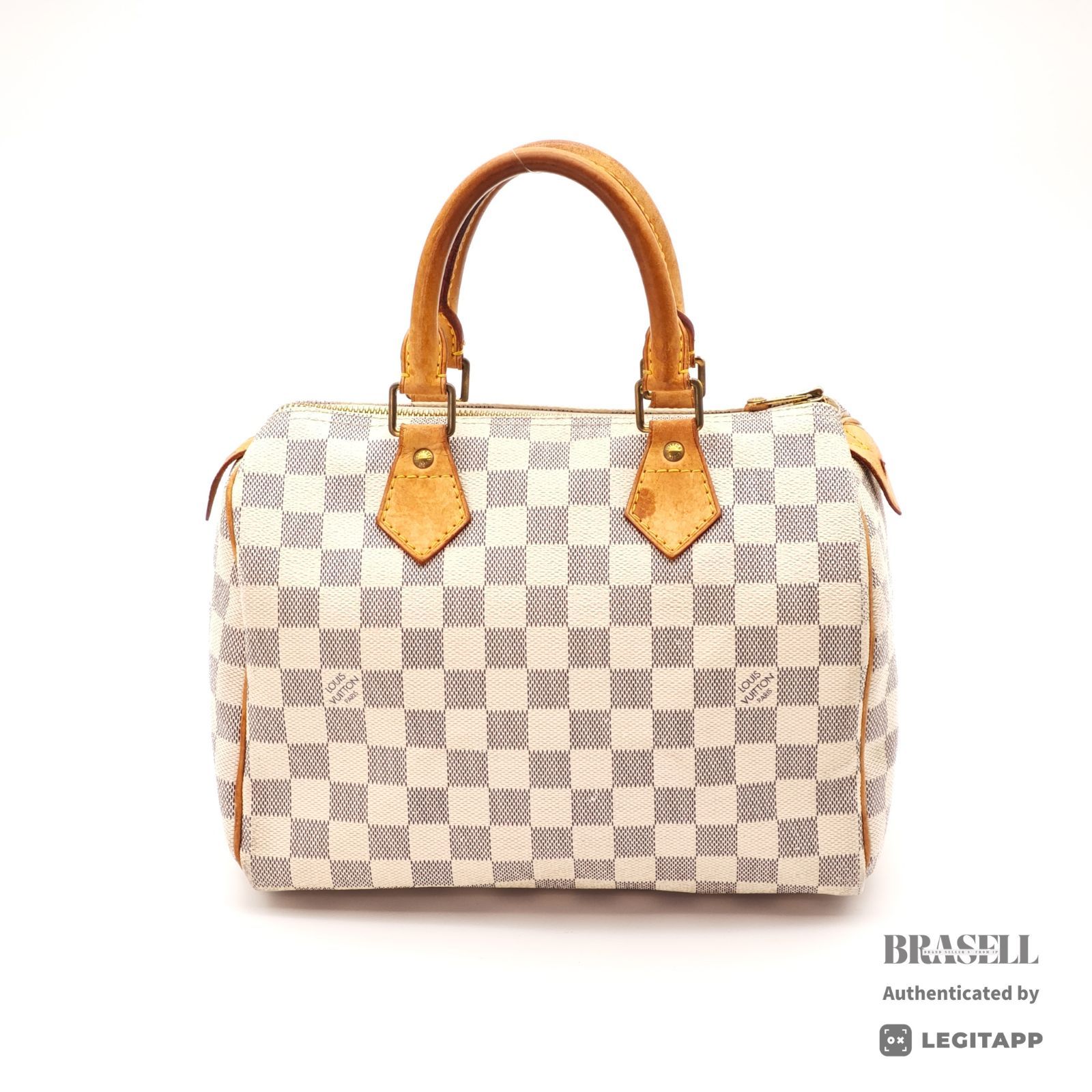 LOUIS VUITTON アズール スピーディ25 N41534 バッグ ハンドバッグ ミニボストンバッグ 横長 ホワイト レディース 保存袋 LOUIS VUITTON アズール スピーディ25 N41534 バッグ ハンドバッグ ミニボストンバッグ 横長 ホワイト レディース 保存袋