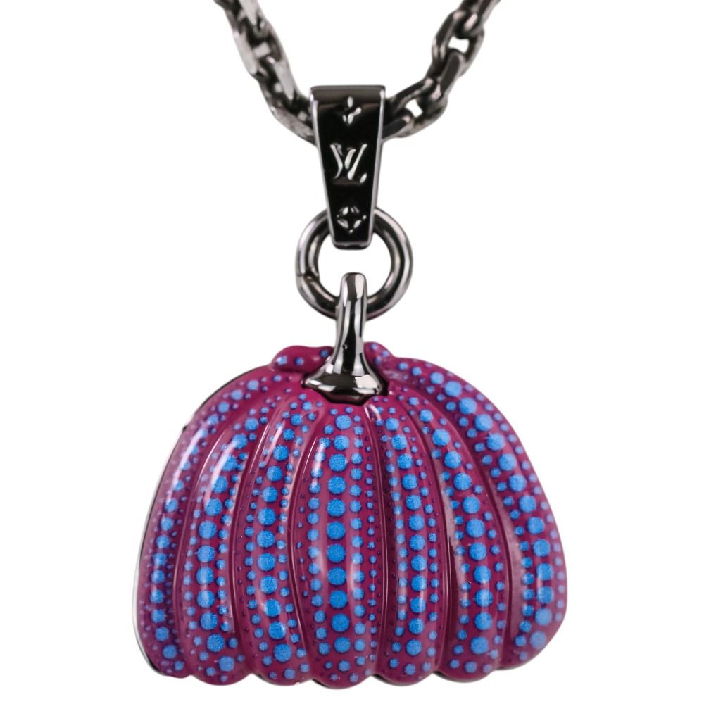 Louis Vuitton 草間彌生パンプキン ネックレス 美品 Louis Vuitton ルイヴィトン 草間彌生コラボ パンプキン