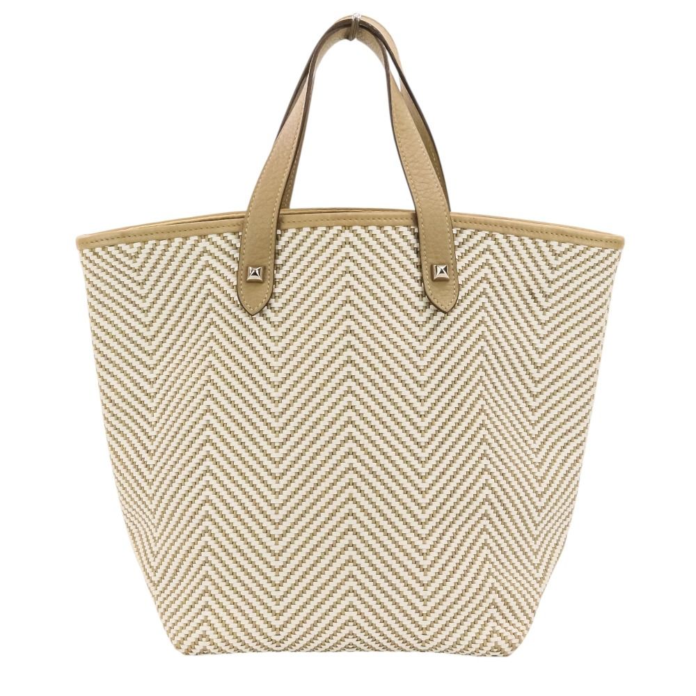 良品 HERMES エルメス カバチェンナイPM トートバッグ ハンドバッグ