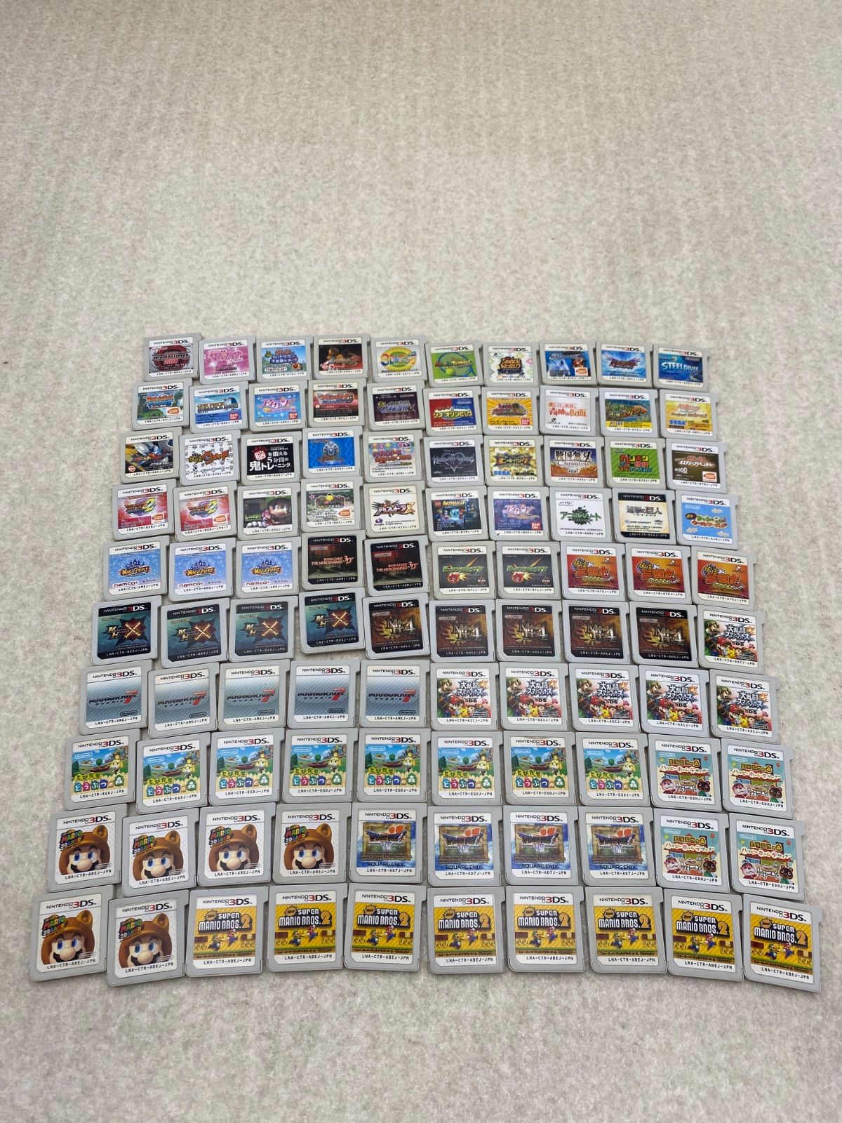 ニンテンドー3DS　ソフトまとめ売り　100点