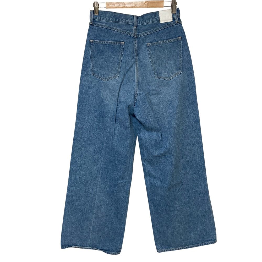 良品 24AW yori ヨリ Jane ワイドデニムパンツ ジーンズ YR22-24185AW