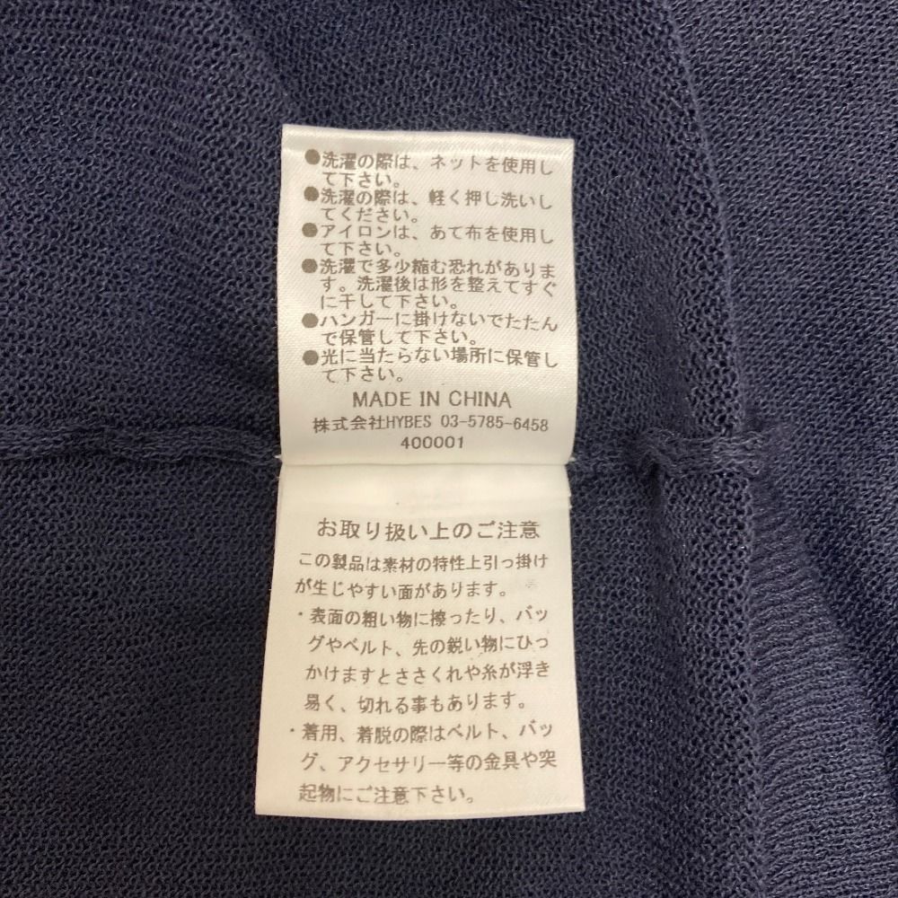 美品 25SS ETRE TOKYO エトレトウキョウ ハーフスリーブ ニット