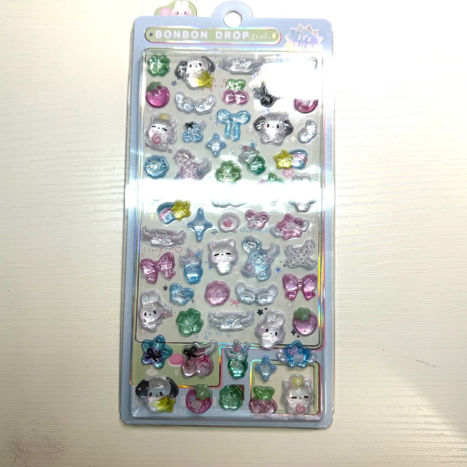 正規品 クーリア ボンボンドロップシール 4種 セット ちょこみん 