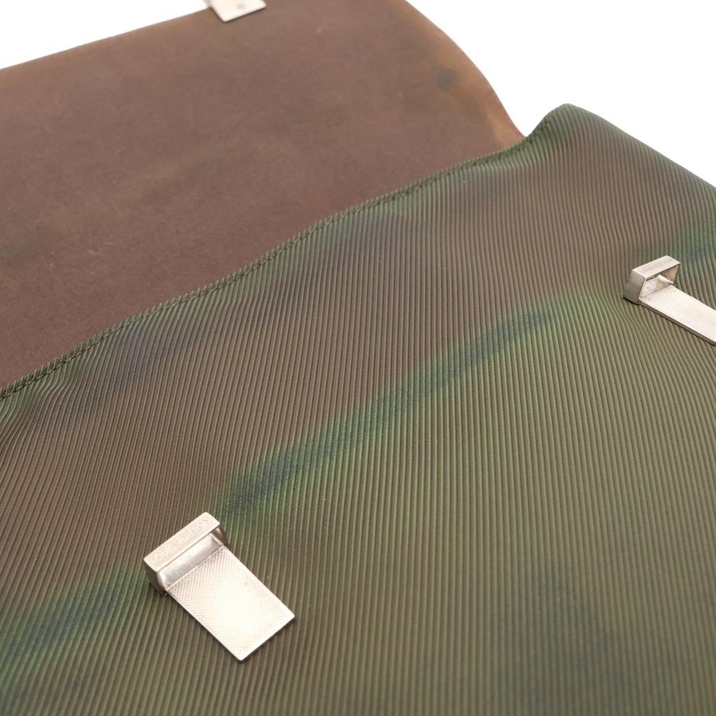LOUIS VUITTON (ルイヴィトン) サラトヴGM タイガ レザー キャンバス