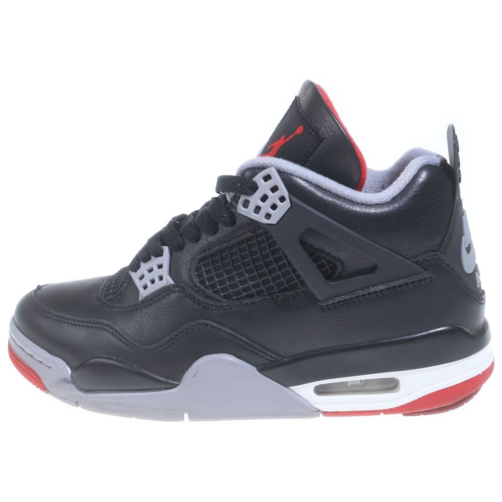 NIKE (ナイキ) AIR JORDAN 4 RETRO Bred Reimagined エアジョーダン4レトロブレッドリイマジンド ハイカットスニーカー ブラック US7/25cm FV5029-006