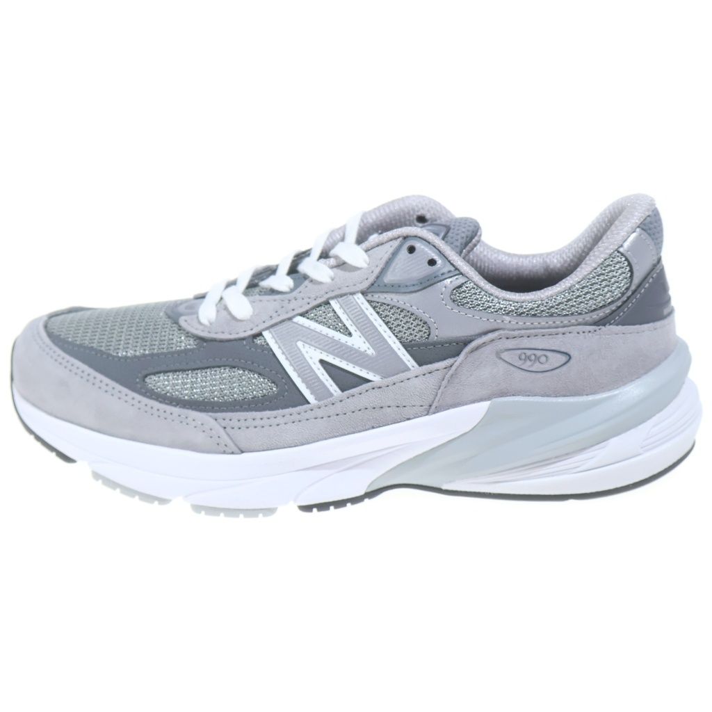 New Balance (ニューバランス) New Balance 990V6 Gray Heel Logo NB ニューバランス 990V6 グレー ヒールロゴ NB ローカットスニーカー グレー M990GL6