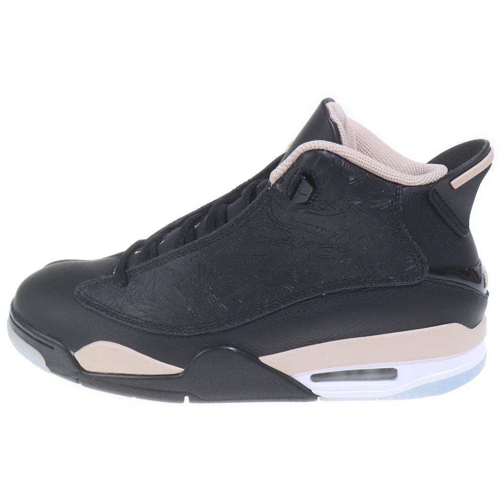 NIKE (ナイキ) AIR JORDAN DUB ZERO 311046-021 エアジョーダン ダブ ゼロ ミッドカットスニーカー US10.5/28.5cm ブラック