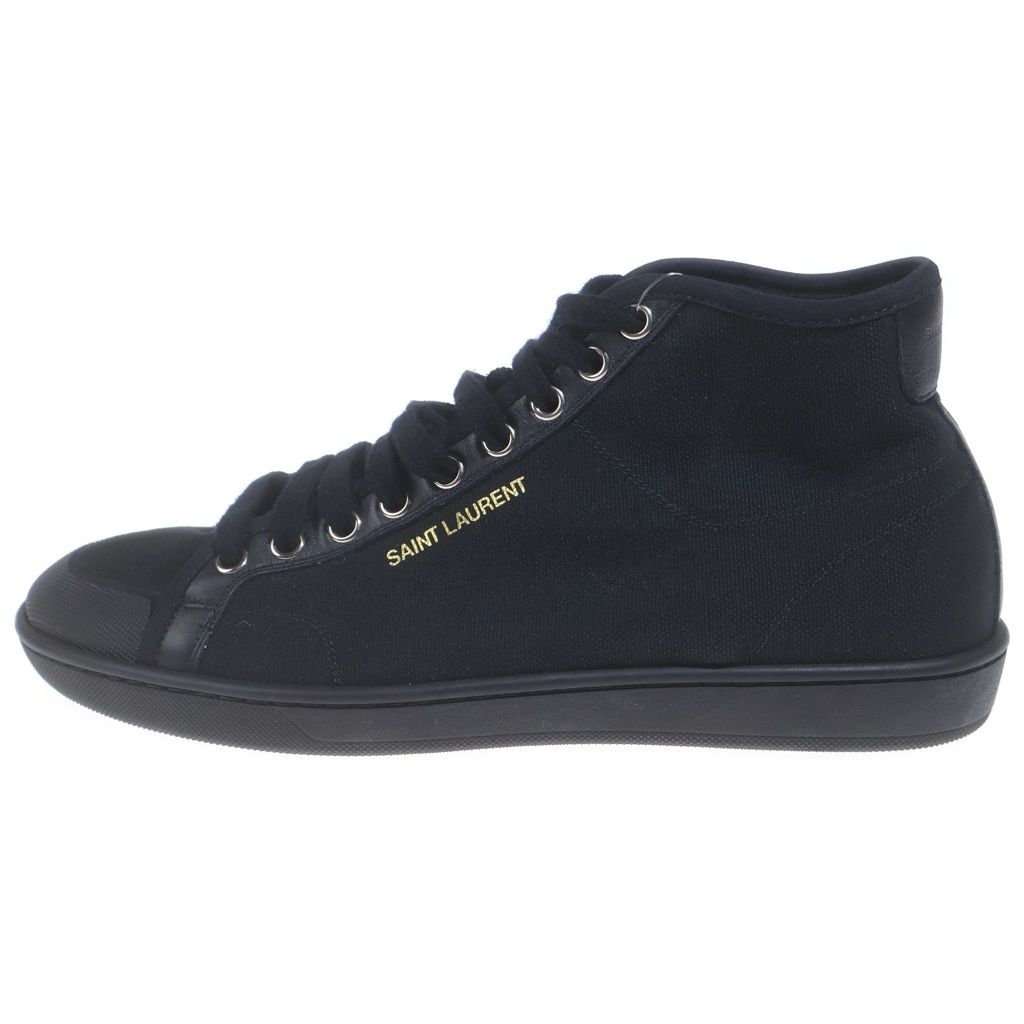 SAINT LAURENT PARIS (サンローランパリ) ミッドトップハイカットスニーカー ブラック #40