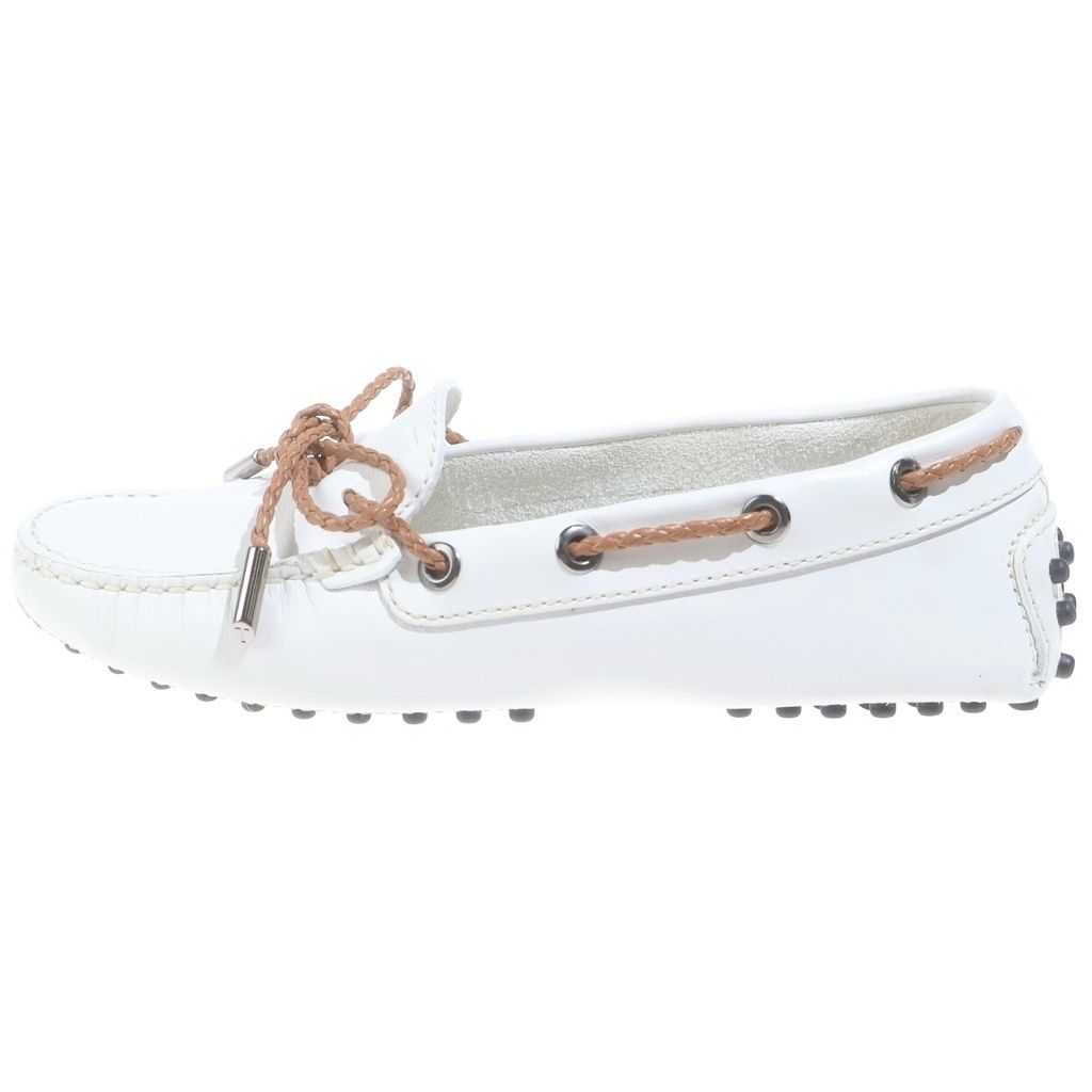 TOD'S (トッズ) フラットシューズ ホワイト #34