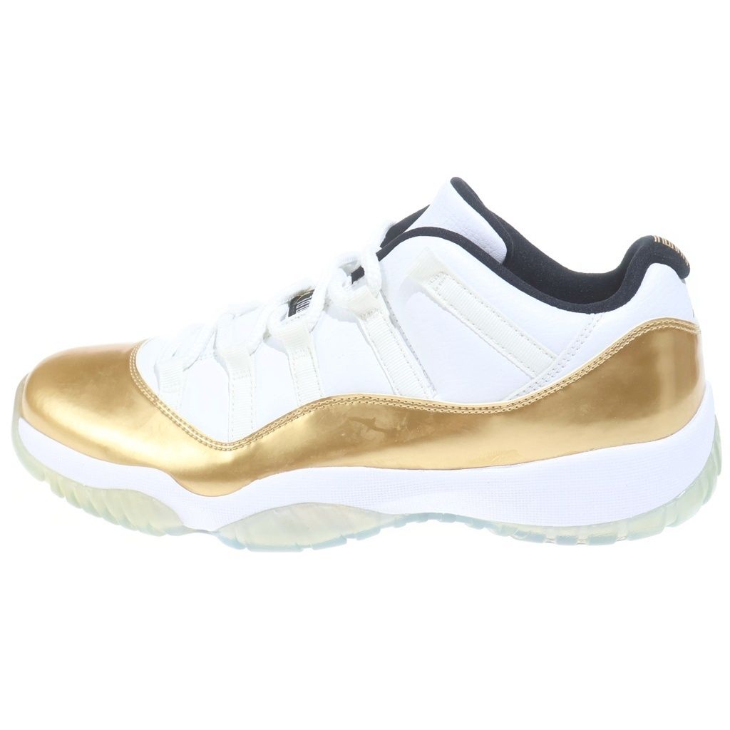 NIKE (ナイキ) AIR JORDAN 11 Retro Low 528895-103 エアジョーダン11 レトロ ローカットスニーカー ホワイト/ゴールド US10/28cm