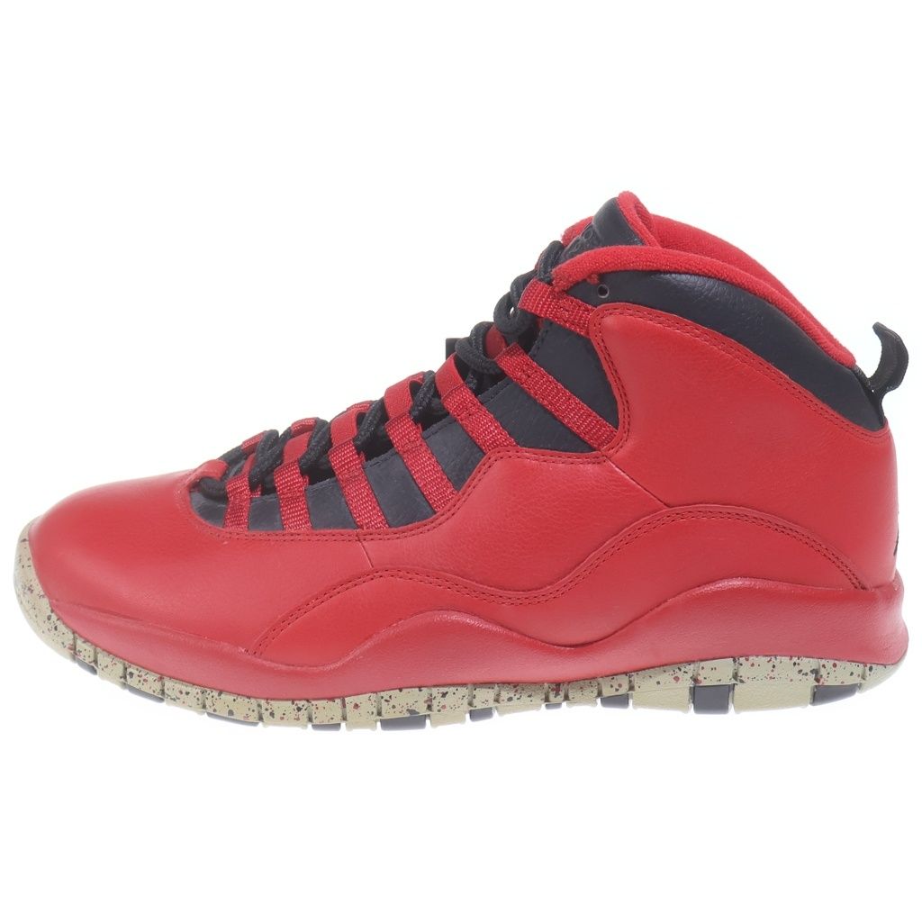 NIKE (ナイキ) AIR JORDAN 10 RETRO 30TH 705178-601 エアジョーダン 10 ハイカットスニーカー レッド US10/28cm
