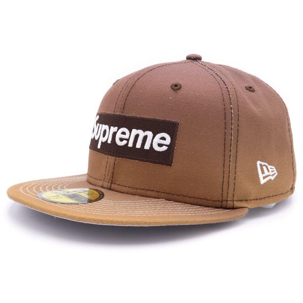 SUPREME (シュプリーム) 23SS × NEWERA Gradient Box Logo グラデーション ボックスロゴキャップ ブラウン