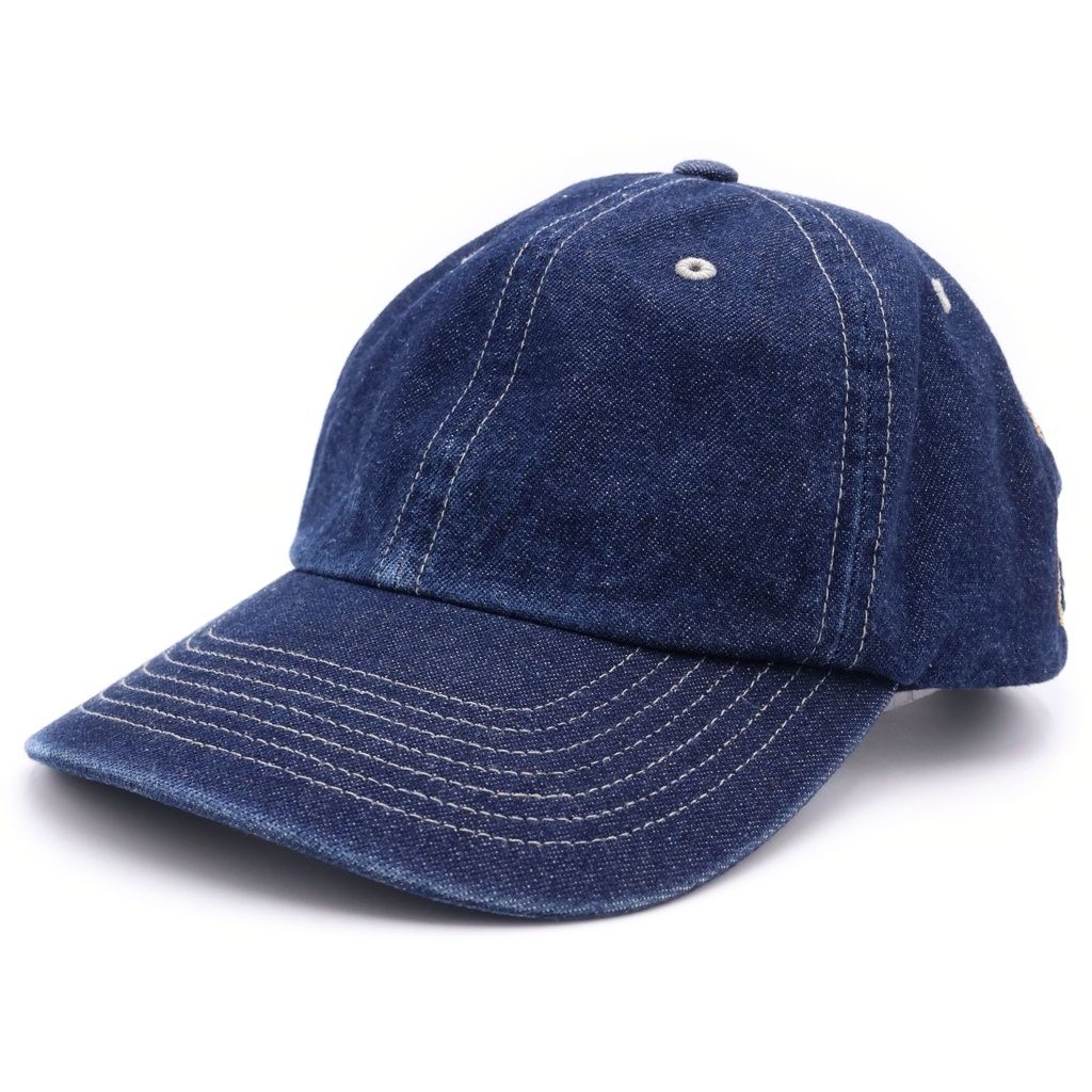 SUPREME (シュプリーム) 23AW Back Arc 6Panel バックアーチ 6パネル キャップ 帽子 インディゴ