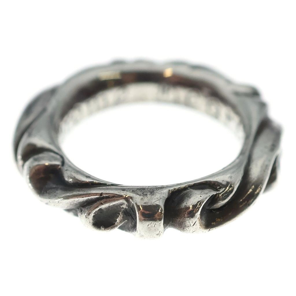 CHROME HEARTS (クロムハーツ) SCRL BAND スクロールバンド リング シルバー BCA351