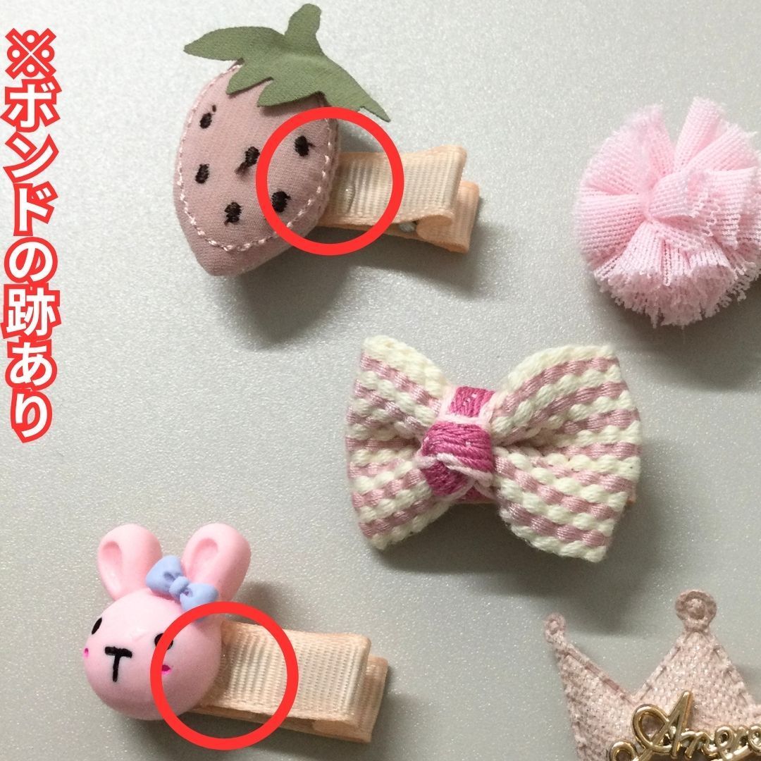 KHA511-0024【新品・未使用品】ベビー&キッズ ヘアピン 5種類×2点