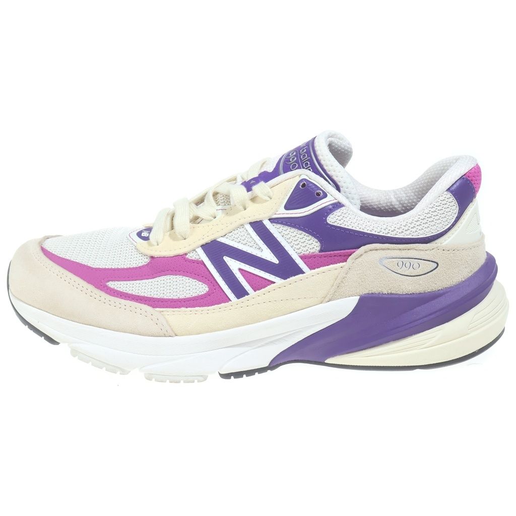 New Balance (ニューバランス) U990TD6 USA製 スエードメッシュ ローカットスニーカー パープル/ホワイト US9.5/27.5cm