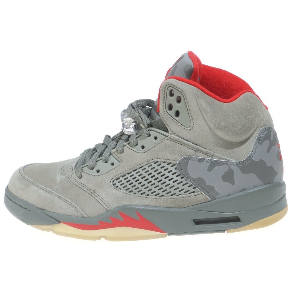 NIKE (ナイキ) AIR JORDAN 5 RETRO 136027-051 エアジョーダン 5 レトロ ハイカットスニーカー グレー US11/29cm