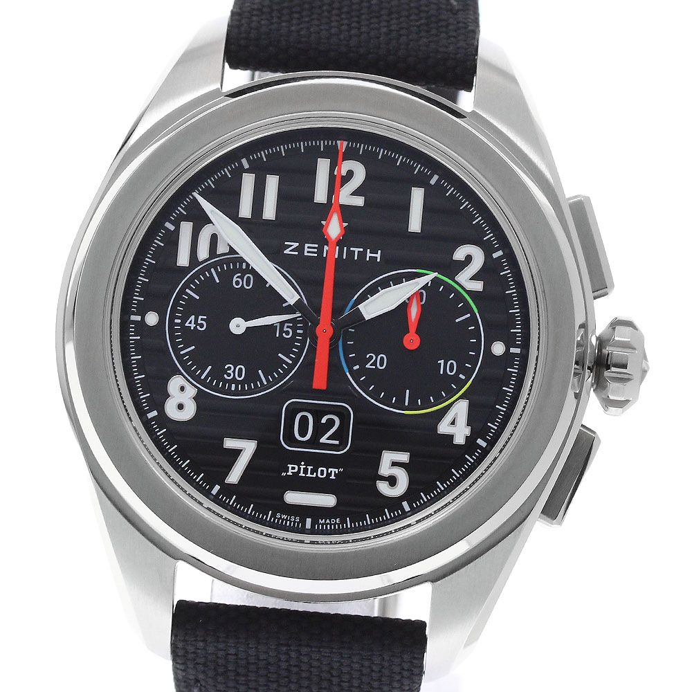 IWC IWC SCHAFFHAUSEN 03.4000.3652/21.I001 パイロット ビッグデイト フライバック 自動巻き メンズ 極美品 箱・保証書付き_964092