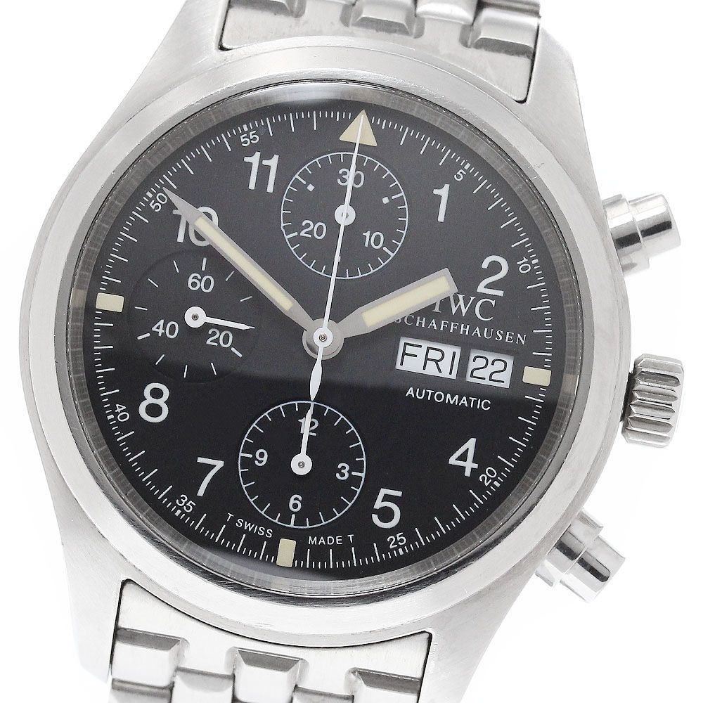 IWC IWC SCHAFFHAUSEN IW370607 パイロット フリーガー クロノグラフ デイデイト 自動巻き メンズ _965577