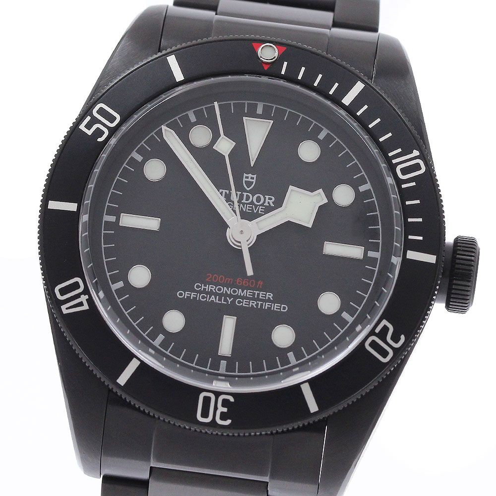 チュードル TUDOR 79230DK ヘリテージ ブラックベイ ダーク 自動巻き メンズ 美品 保証書付き_962482