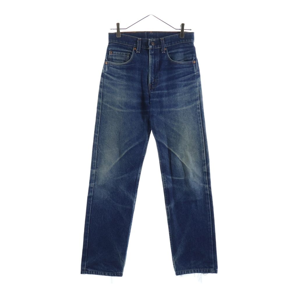 Levi's (リーバイス) 80S VINTAGE 505-0217 ボタン裏532 スモールE ヴィンテージ USA製 ジップフライ ストレートデニムパンツ インディゴ