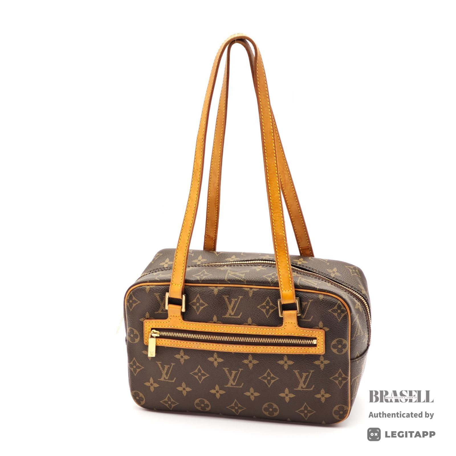 LOUIS VUITTON シテMM M51182 バッグ ハンドバッグ トートバッグ 横長 ブラウン レディース