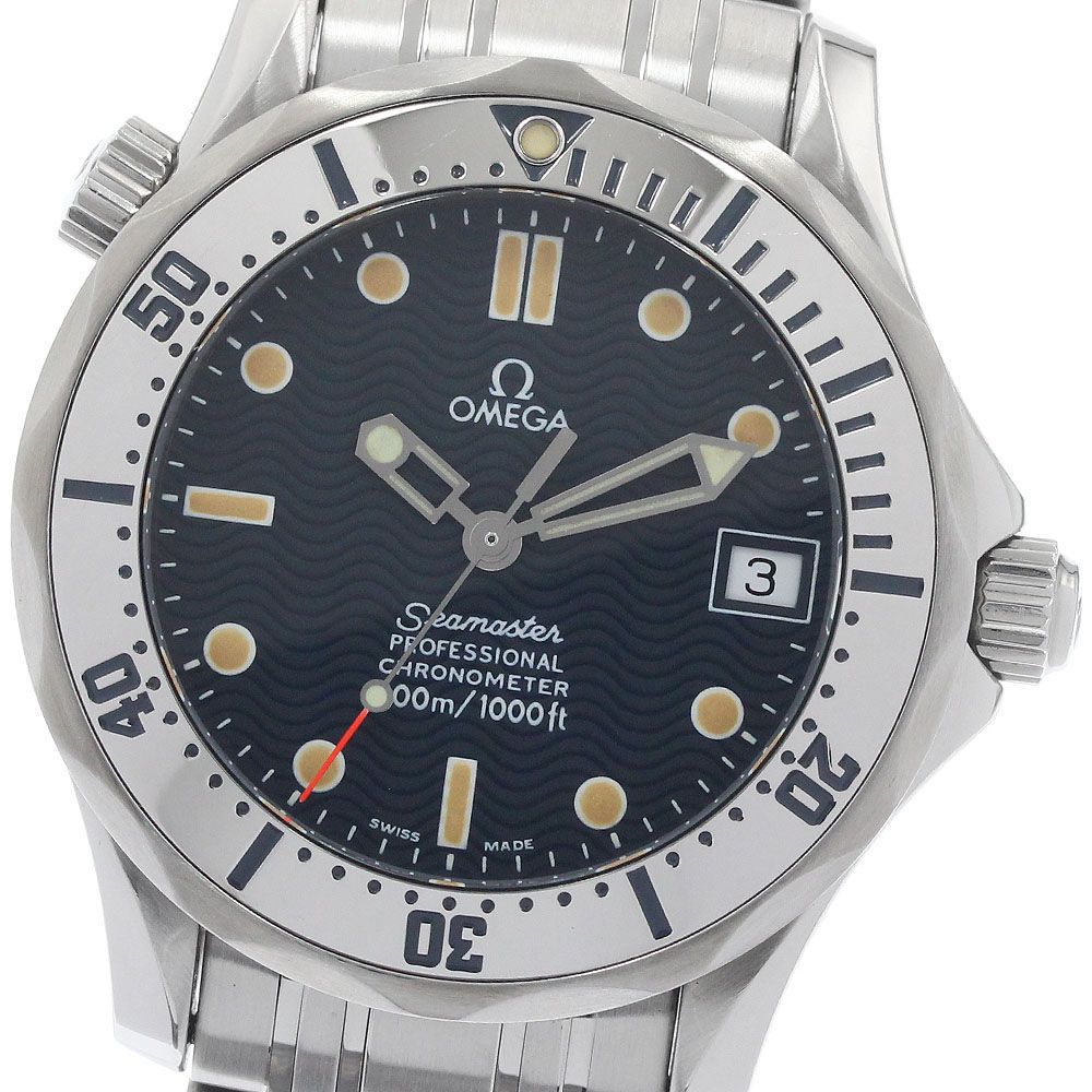 オメガ OMEGA 2552.80 シーマスター ダイバー 300M デイト 自動巻き ボーイズ _957503