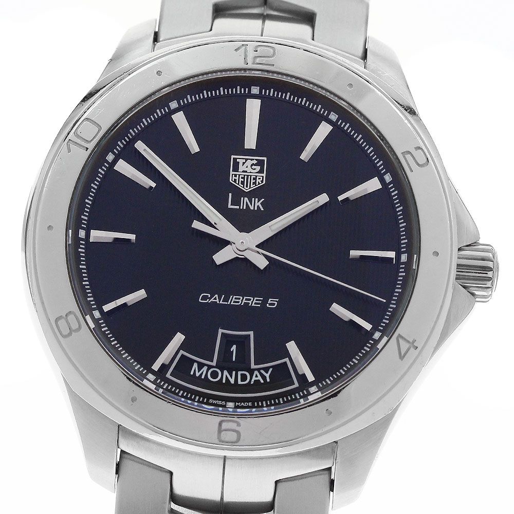 タグホイヤー TAG HEUER WAT2010 リンク キャリバー5 デイデイト 自動巻き メンズ _961566 タグホイヤー TAG HEUER WAT2010 リンク キャリバー5 デイデイト 自動