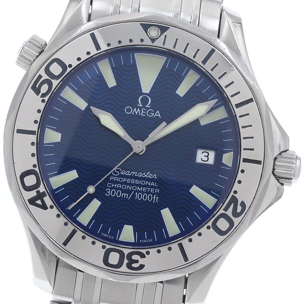 オメガ OMEGA 2255.80 シーマスター300 デイト 自動巻き メンズ _960559