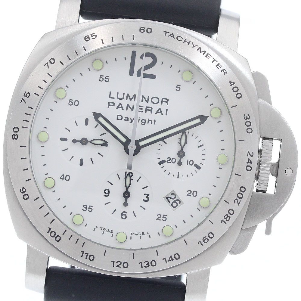 パネライ PANERAI PAM00251 ルミノール クロノ デイライト デイト 自動巻き メンズ 保証書付き_958874