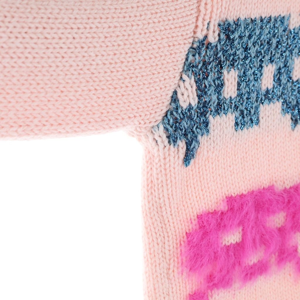 STELLA McCARTNEY (ステラマッカートニー) インベーダー柄 長袖ニット